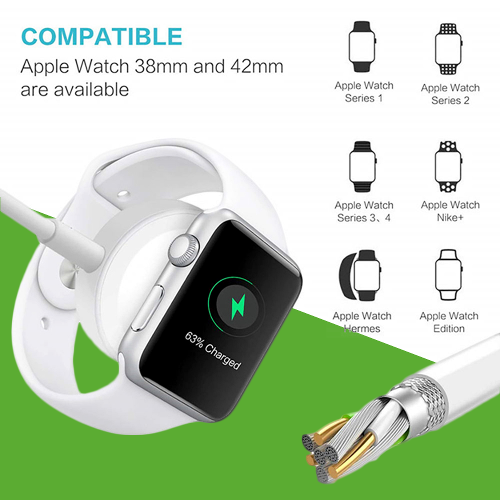 3 in 1 Wireless Charger Quick Charger USB Cable